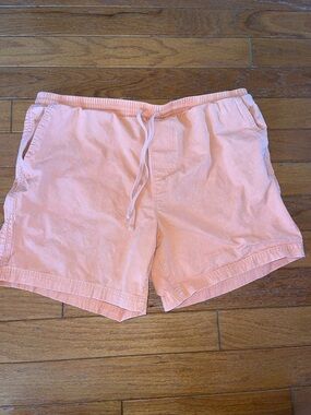 No Boundaries Men's Drawstring Shorts - Peach